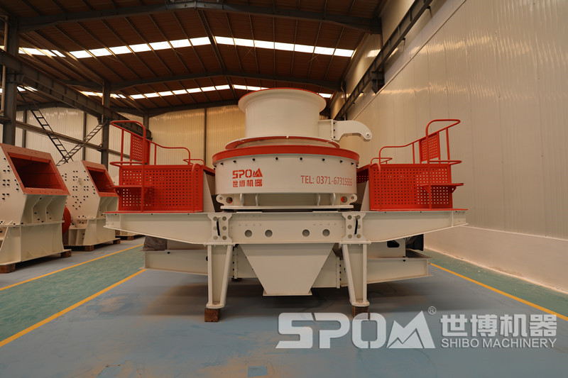 石英砂冲击式安博买球(中国)，世博车间实拍图